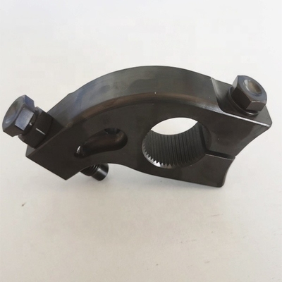 OE NO. N/M Schwarz PVD Titanium Torsion Stop 1 3/4&quot; Split Sprint Car mit Universal Pinch Bullet Bolt 3/8&quot;-24X1.35&quot; und 1-1/8&quot; Spline