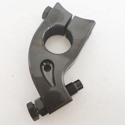 OE NO. N/M Schwarz PVD Titanium Torsion Stop 1 3/4&quot; Split Sprint Car mit Universal Pinch Bullet Bolt 3/8&quot;-24X1.35&quot; und 1-1/8&quot; Spline