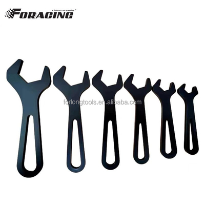 Universal Car AN Fitting Wrench Kit AN4-An16 Schwarz Racing CNC-Teile mit Aluminium-Konstruktion Sprint Auto-Werkzeug-Sets 6PCS