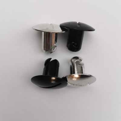 Upgrade Your Quarter Turn Dzus Sprint Car Schwarz/Silber 7/16 x.600 Kuppelkopf Aluminiumknöpfe für eine verbesserte Leistung