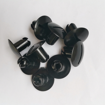 Universal Year Aluminium Quarter Turn Dzus Sprint Auto Rennwagen Schwarz / Silber Kuppel Kopfknöpfe 1 Zoll Kopf für 7/16 x.450