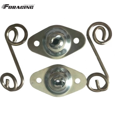 Edelstahl Schnelldrehverbindungen für die Befestigung von Dzus Spring SS 1&quot; Grip.375 Silber