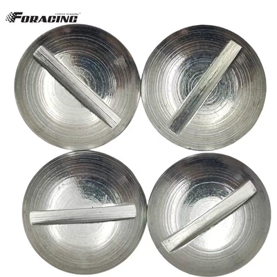 Stahl Quarter Turn Dzus Kuppel Kopfknöpfe für Sprint Auto Maxim Eagle Winters 7/16 &quot;x.500&quot; Silber für Ihre Reparaturbedürfnisse
