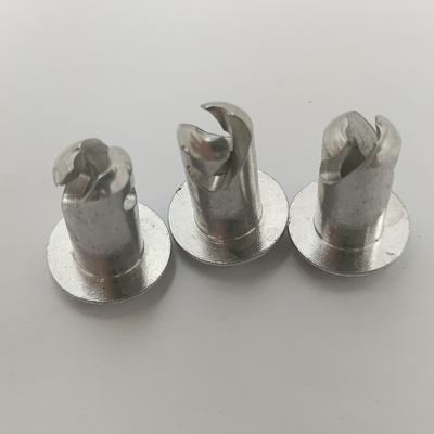 Silber Aluminium 5/16&quot;.500&quot; 1/4 Schnelle Drehung Dzus Kleiner Kopf Sprint Auto Leichtgewicht