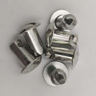 Silber Aluminium 5/16&quot;.500&quot; 1/4 Schnelle Drehung Dzus Kleiner Kopf Sprint Auto Leichtgewicht