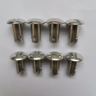 Silber Aluminium 5/16&quot;.500&quot; 1/4 Schnelle Drehung Dzus Kleiner Kopf Sprint Auto Leichtgewicht