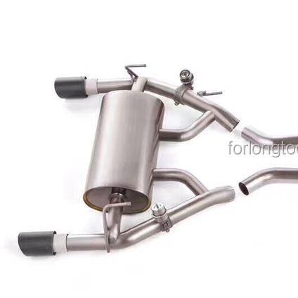 Universal glänzende polierte Edelstahl-Auspuffrohr ideal zum Ersetzen alter Rohre und zur Verbesserung der Leistung auf Infiniti Q50