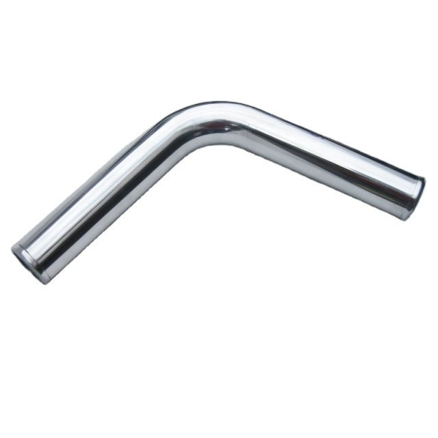 75 Grad Winkel Rundkopf-Code Aluminium-Aufnahme-Turbo-Ladungsrohr mit 500 mm 63 mm Rohrdurchmesser und 1,6 mm Rohrdiecke