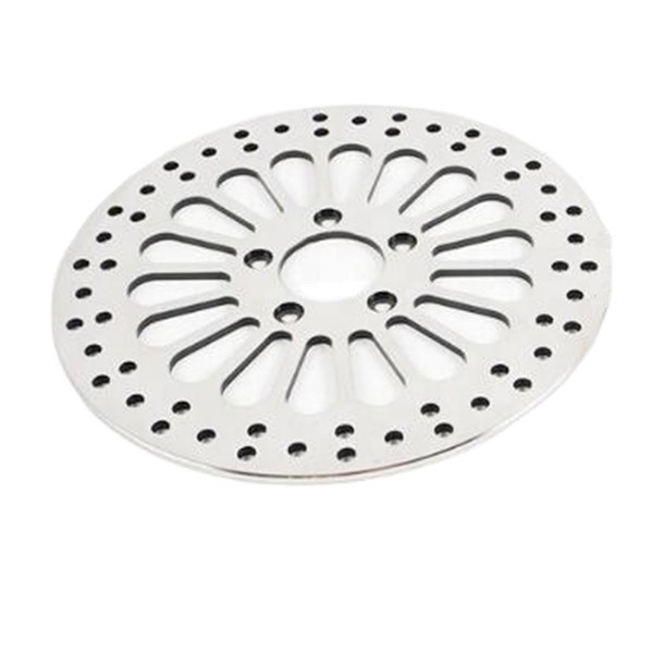 OD 299mm 11,8 Zoll hintere polierte Bremsrotoren für Harley
