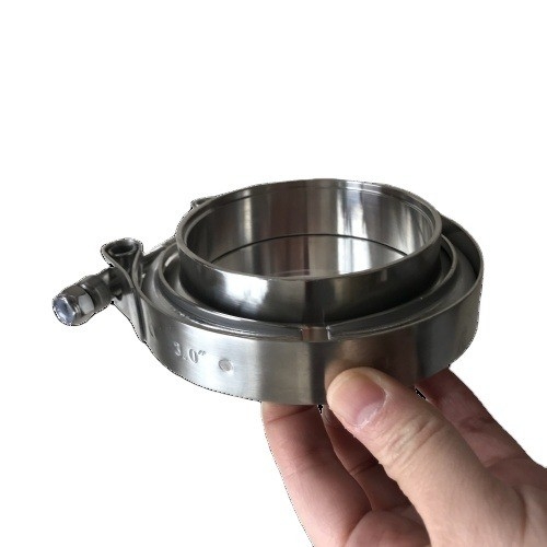 Universal-Jahr Edelstahl 1,75 &quot;&quot; Inch V Band Klammern für Turbo-Auspuffrohr Einfache Installation