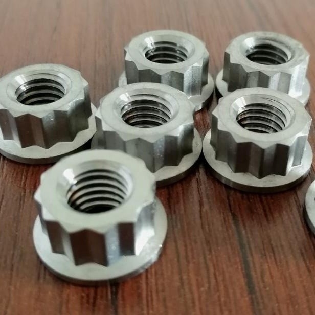 Universal 3/8-24 Titanium 12-Punkt-Nuss für starke und sichere Gewindeverbindungen OE NO. Standard