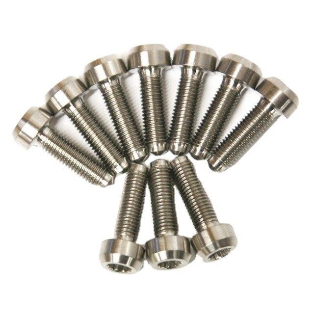 DIN Standard Titanium Finish M7*24MM Bolt und perfekt für TITANIUM SPLIT RIM WHEEL bereit zum Versand