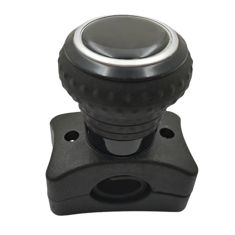 Schwarz Universal Fitment Auto Lenkrad Booster Spinner Knob 360 Grad Grip Ball Dreh Handsteuerung für einen reibungslosen Betrieb