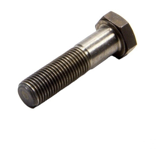 6AL-4V Titanlegierung Natürliche Veredelung TITAN 3/8-24 x 1-1/2 &quot; UNF HEX HEAD BOLT Kurzfaden Sprintbolt DIN Standard