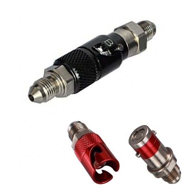 Universal Year Standard 3AN Schwarzes Aluminium mit Schnellentlastung Trockene Bremsleitungsanschluss für die universelle Fahrzeugmontage