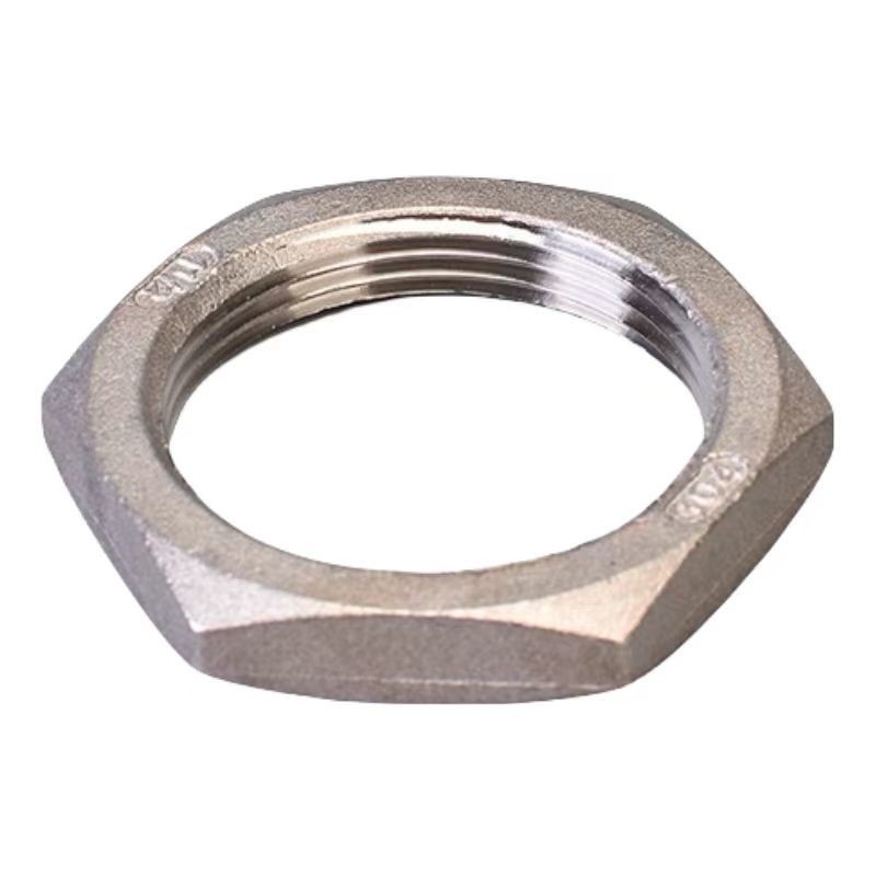5/8-18 Titan Hex Jam Nuts für Heim Gelenkstab End natürliche Oberfläche Leistungssteigerung für allgemeine Industrieanwendungen