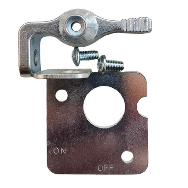 Universal Car Fitment Master Trennschalter Verriegelung Hebel Kit Batterie Schalter Gelb Rot Silber für die automatische Umschaltung