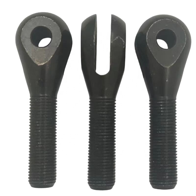 Standard-Rechte Hand Stange Ende 1/2-20 Fäden Stahl Begrenzungsriemen Clevis für Schwerlastanwendungen Universal Stahl Clevis