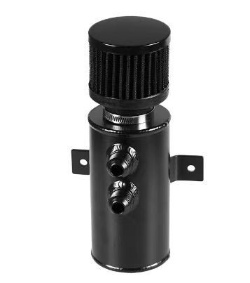 Universal 750ML Öl-Fangbehälter Tank Polster Aluminium W/ Atemfilter verblüfft AN10 für unvergleichliche Leistung