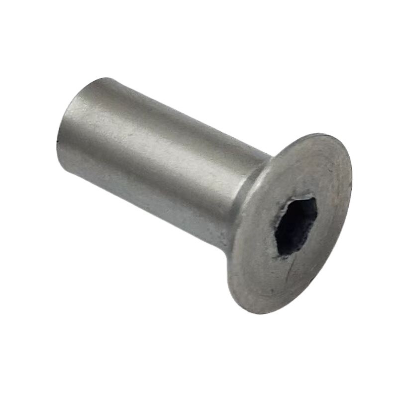 Universal Sport Bike Pedal Renovierung M4 Edelstahl Countersunk Sleeve Nut mit Ersatz/Reparatur Zweck