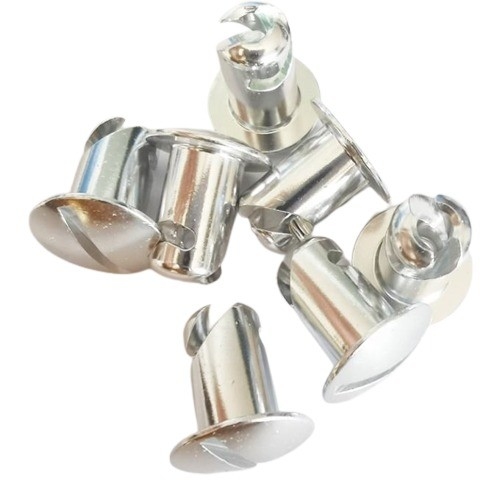 Universal Aluminium 7/16&quot; x.500&quot; 1/4&quot; Schnelldreh-Kopfkopf Dzus Befestigungsmittel Silber Aluminium für die universelle Leistung