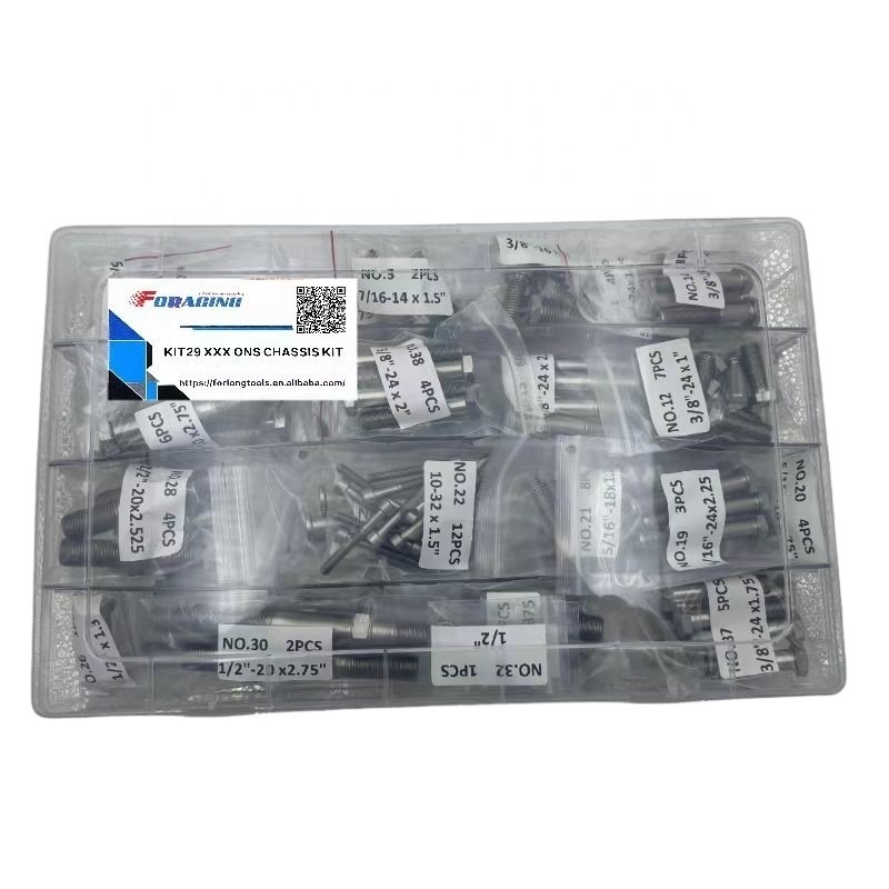 Universal-SPRINT CAR XXX ONS CHASSIS TITANIUM ONE NUT OR Q/C R/R S/P PLUS BOLT KIT Perfekt für Ersatz/Reparaturbedarf