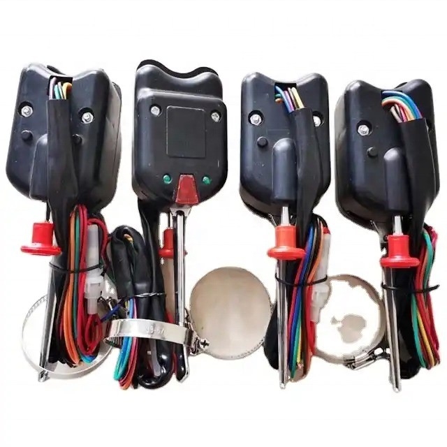 Street Hot Rod Universal Turn Signal Switch mit Gefahr und Chrom Säule Montage Universalinstallation