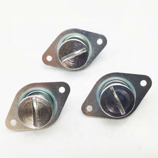 Individuell hergestellte universelle Stahl-Selbst-Ausstoß-Verschlüsse 7/16&quot; Silber von Dzus-Verschlüsse für Sprint-Autos und Zwerge
