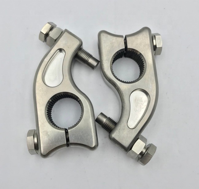 Titanium Gr5 Universal-Auto-Fit 7/8&quot; Torsionsstop mit 1 1/2&quot; Split x 3/8&quot; Einstellbolzen 3/8&quot;-20 Pin Bolzen Jahr Universal