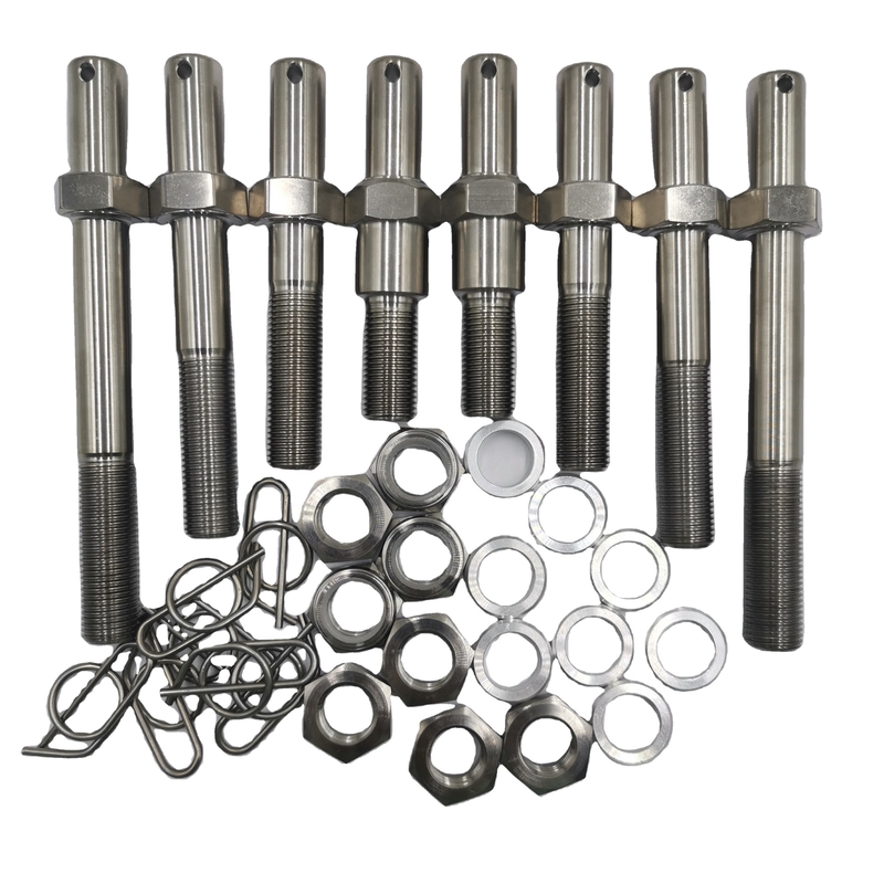 Universal Fitment Eagle's TITANIUM ONE NUT OR Q/C R/R S/P PLUS BOLT KIT Die perfekte Ergänzung zu Ihrem Sprint Car Chassis