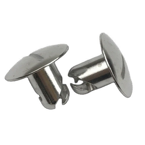 Verbesserte 1&quot; Großkopf Silber Aluminium Sprint Auto Viertel Dreh Dzus Standard kompatibel und Zweck für den Austausch / Reparatur