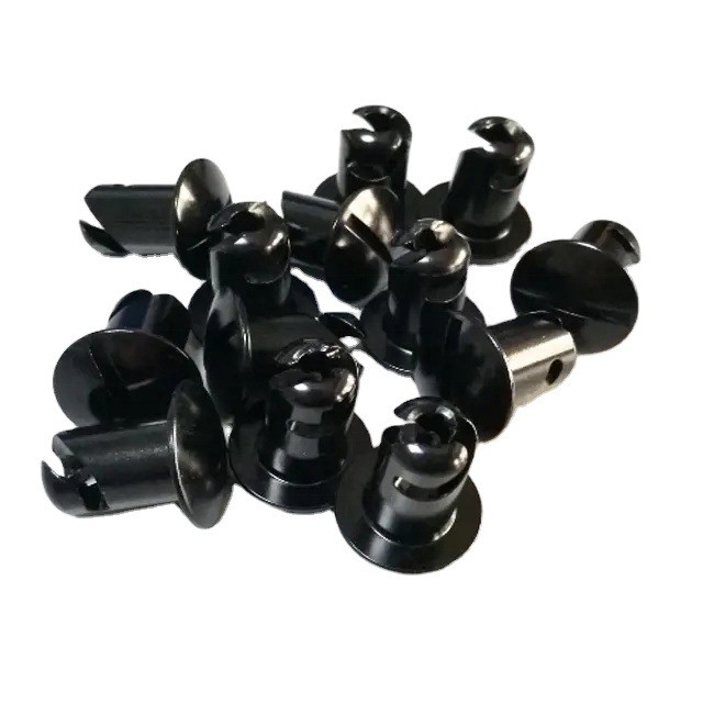 OE NO. Customized Aluminium Quarter Turn Dzus Kuppel Kopfknöpfe Schwarz 5/16 &quot;x.550&quot; für Universal Performance Boost