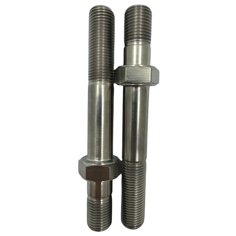 DIN Standard Titanium One Nut Stud 4,10 &quot;Schock Mount Stud Bolt 1/2 -20 Maxim Winters TI Schraube für Baumaschinen