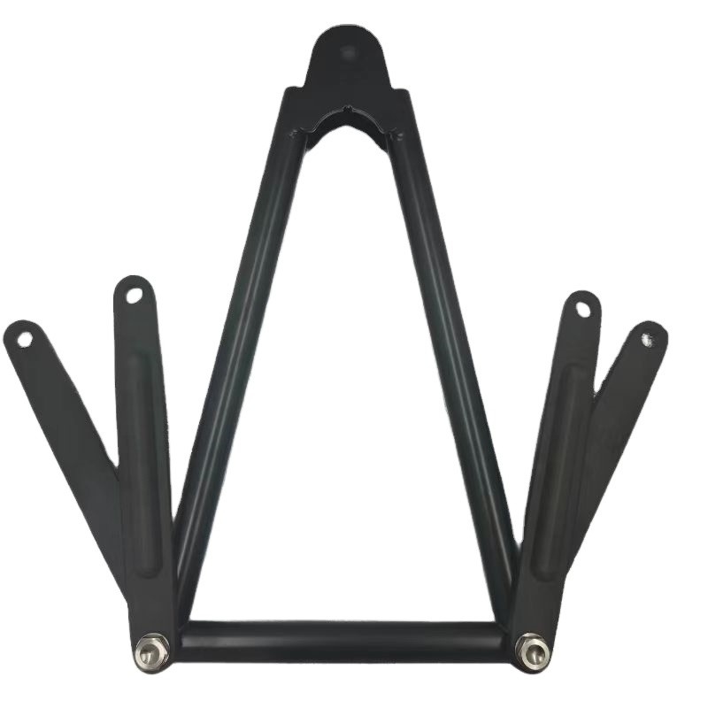 Maßgeschneiderte OE NO. 13-3/8&quot; Chromoly Jacobs Leiter-Kit 1 Loch Schwarz mit Leiterband und Pin Universal Fitment