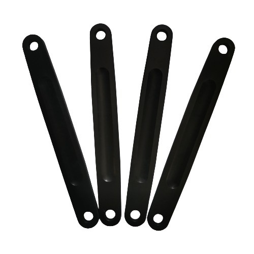 Universal 3/8&quot; Lochgröße Schwarze Jacobs Leiter Gurt 7&quot; für Sprint Auto Aluminium Rennfahrzeuge