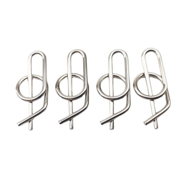 304SS Jacobs Leiter Pin Rue Clip Edelstahl 3/8&quot; Sprint Auto Schnellfreigabe Clevis Pin Clip für Universal-Auto-Fit