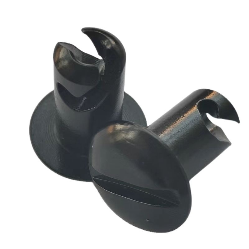Ersatz Aluminium Quarter Turn Selbst-Aussteigen Dzus Befestigung Standard OE NO. für den Austausch / Wiederherstellung 7/16 &quot;x.500&quot; Schwarz