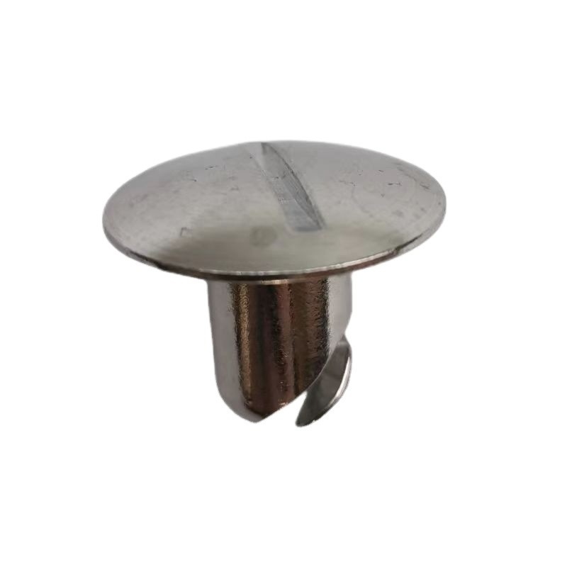 7/16 &quot;Aluminium Viertel Dreh Dzus mit 1&quot; Großkopf x.500 Sprint Auto Silber für Universal-Auto-Fitment
