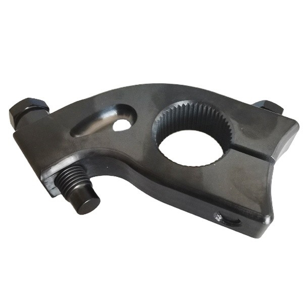OE NO. N/M Schwarz PVD Titanium Torsion Stop 1 3/4&quot; Split Sprint Car mit Universal Pinch Bullet Bolt 3/8&quot;-24X1.35&quot; und 1-1/8&quot; Spline