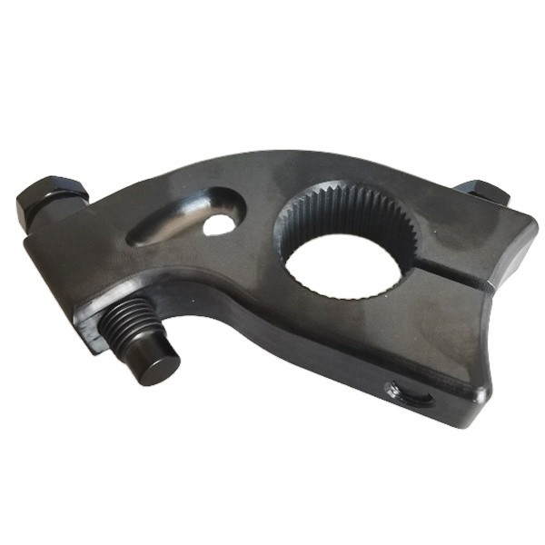 Universelles Jahr Schwarz PVD Titanium Torsion Stop 1 3/4 &quot;Split 1-1/8&quot; Spline und 7/16 Einstellbolz 3/8&quot; Pin Bolt für Rennwagen