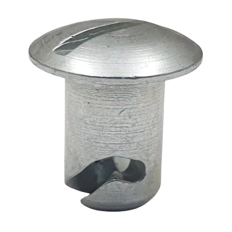 Stahl Quarter Turn Dzus Kuppel Kopfknöpfe Silber 7/16 &quot;x.500&quot; für Sprint Car Maxim Anpassbar und OEM akzeptiert